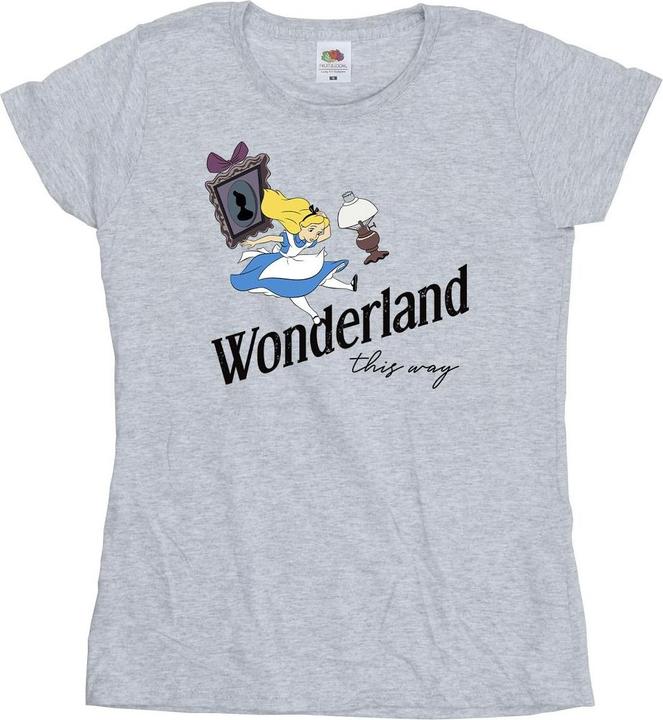 Disney Alice In Wonderland This Way TShirt (M)