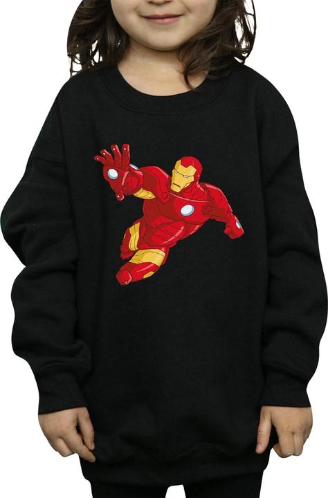 Produktbild Iron Man Simple Sweatshirt Mädchen (116)