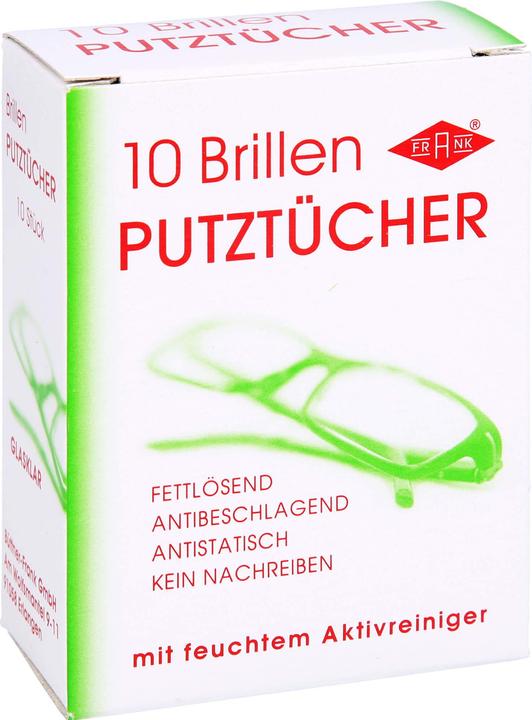 Actual product image BabyFrank Single spectacle cleaner Fra, 10 pcs TUE