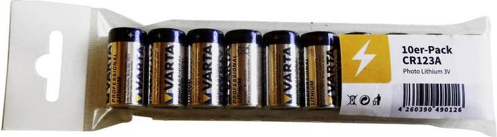 Varta Professional Photo CRPile au lithium (10 pcs, RCR123A, 1430 mAh)