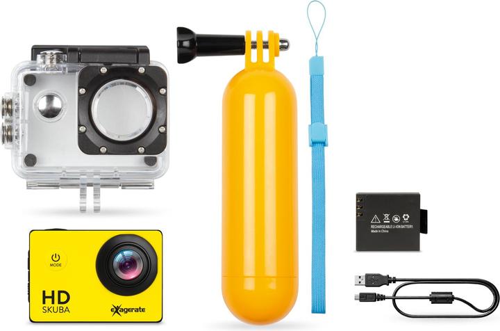 Produktbild Hamlet Exagerate Skuba Action Cam HD-Actionkamera mit 2-Zoll-LCD-Bildschirm mit wasserdichtem Gehäuse