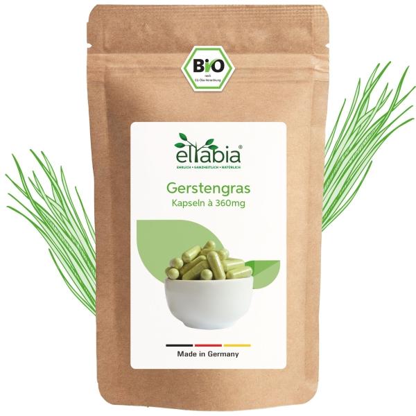 Eltabia Bio Gerstengras Kapseln 200 (200 Stück, Kapseln)