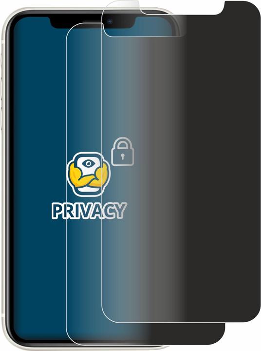 Actual product image BROTECT Anti-spy privacy film Blue light protection film (2 Piece, Apple iPhone 11)