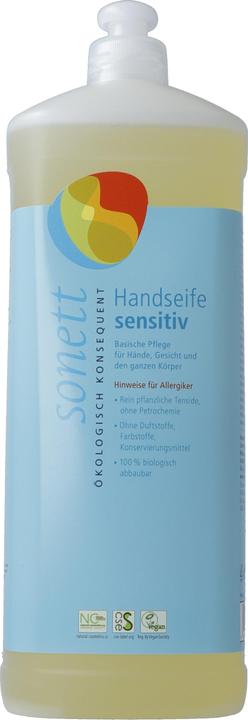 Image du produit Sonett Savon pour les mains sensible Bouteille de recharge (Savon liquide, 1000 ml)