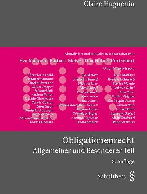 Produktbild Obligationenrecht (PrintPlu§) (Deutsch, Claire Huguenin, 2019)