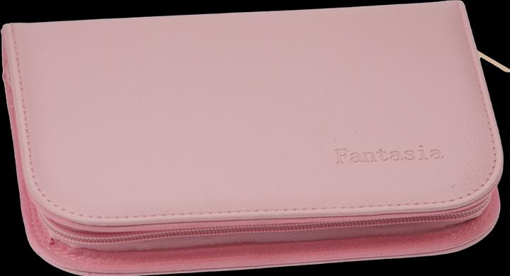 Immagine prodotto Set di pennelli 12 pezzi con capelli sintetici, rosa (Set)