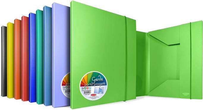 Actual product image Sei Rota Plastibor 3 Flap Folder Garda 40 Light Blue (A4, 24 x)