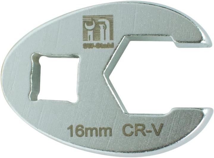 Immagine prodotto SW-Stahl 01480-15SB Chiave ad anello aperto, 15 mm, 3/8 I Chiave a piede di gallo da 3/8 di pollice I Chiave (15 mm)