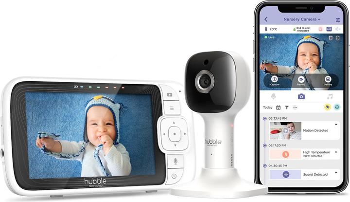 Actual product image Hubble Connected Nursery Pal Cloud (Video & Audio, 300 m)