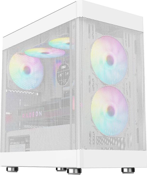 Produktbild Itek Boitier Mini Tour Micro ATX ProMesh 35 (Blanc) (mATX, Mini-ITX)