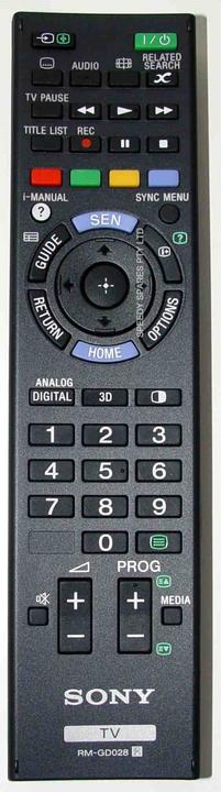 Image du produit Sony Commandant à distance (RM-GD028) (Télécommande spécifique à l'appareil)