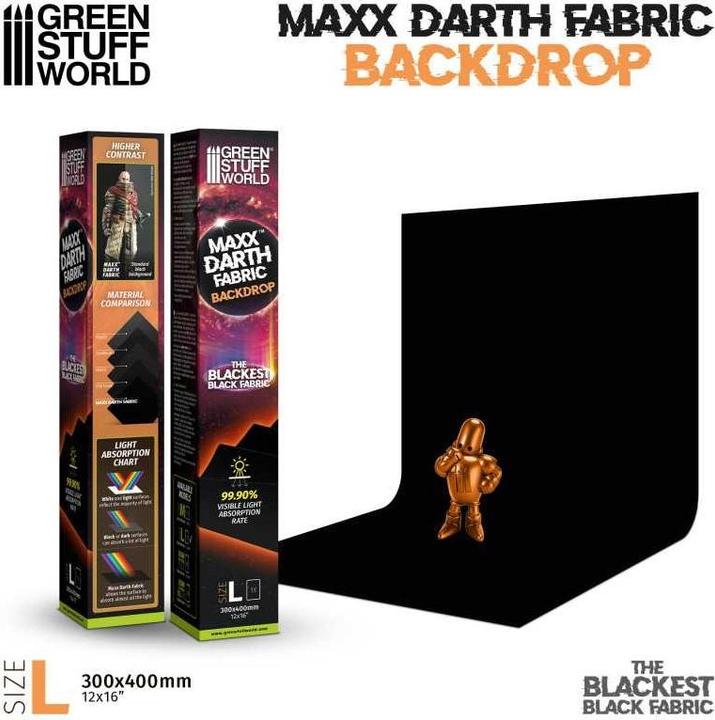 Produktbild Green Stuff World Maxx Darth Black - Photo background 300x400mm (30 cm, 40 cm)