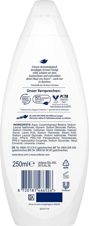 Produktbild Dove Pflegedusche Essential Hydrate 250 ml (250 ml)