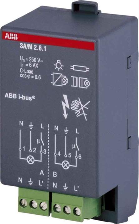 Image du produit ABB STOTZ-KONTAKT Module d'horloge de commutation SA/M2.6.1 (Actionneur de commutation)