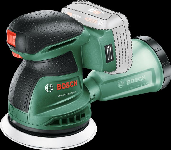 Produktbild Bosch Home & Garden Bosch Exzenterschleife UniversalOrbit 18V-20 solo (Exzenterschleifer)