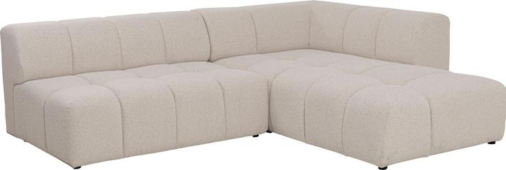 Kare Design Ecksofa Belami Creme Rechts 265cm (Corner sofa)