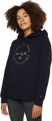 Immagine prodotto Tommy Hilfiger Felpa con cappuccio isolante Reg Metallic Roundall da donna (XS)