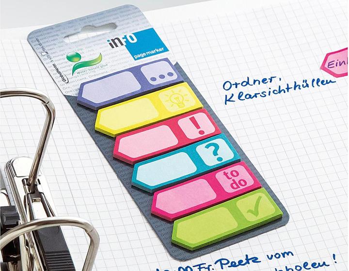 Produktbild Papier-Pagemarker Icons (55 x 18 mm)