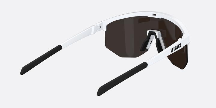 Actual product image Bliz Hero Small (matt white, Brown, Blue)