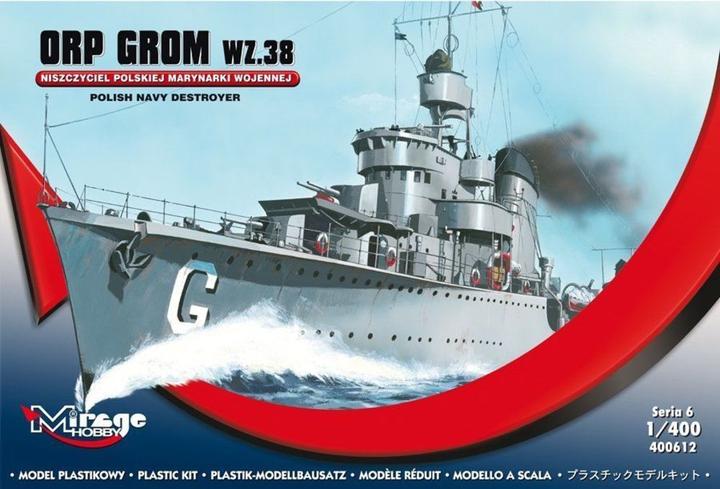 Produktbild Mirage ORP GROM wz 38-Schiffsmodell