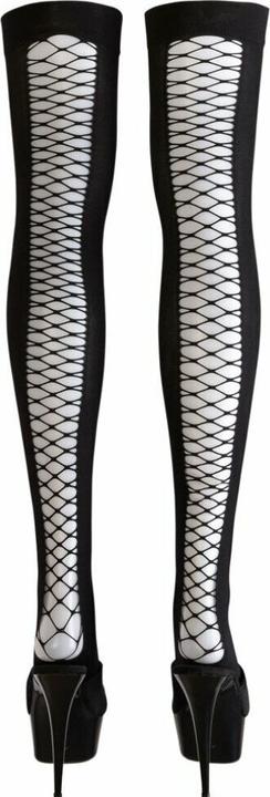 Produktbild Cottelli Collection Netz-Overknees (M, L)