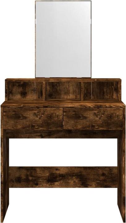 Actual product image VidaXL Dressing Table with Mirror (80 x 41 x 144.5 cm)
