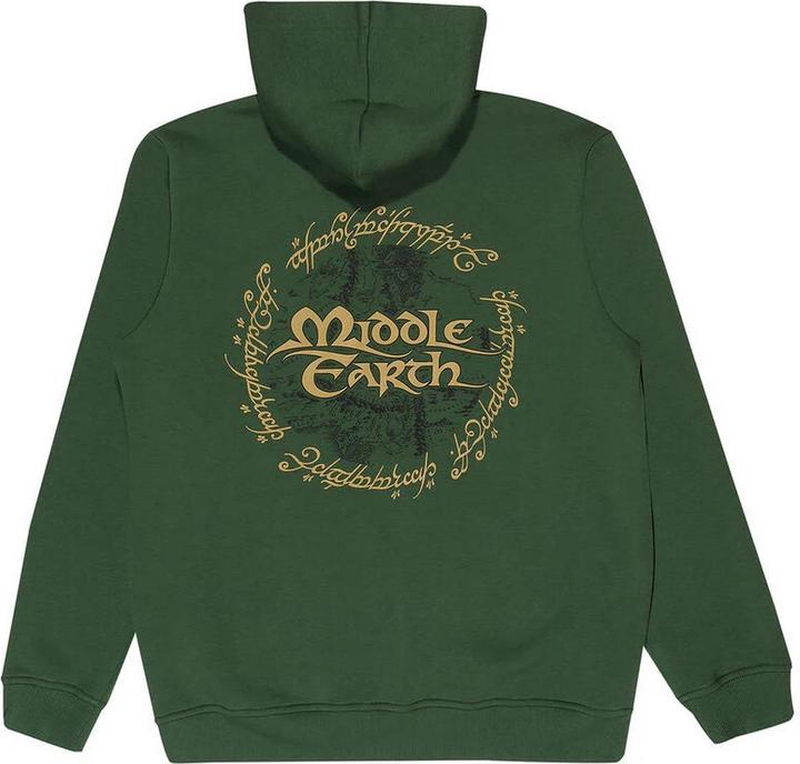 Produktbild Lord of the rings Hoodie mit durchgehendem Reissverschluss (S)