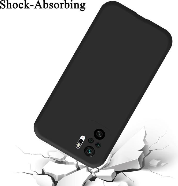 Actual product image Cadorabo TPU Liquid Silicone Case Cover (Xiaomi Redmi Note 10S, Xiaomi Mi Note 10, Xiaomi Redmi Note 10)