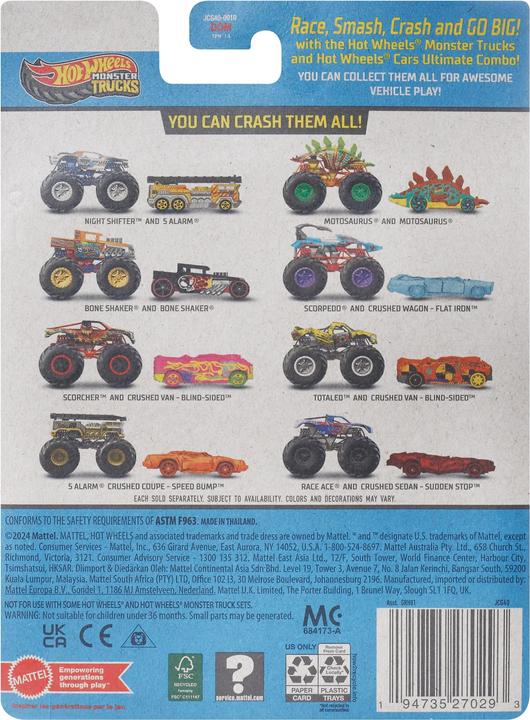 Actual product image Mattel Hot Wheels Monster Truck (1 piece - assorted)