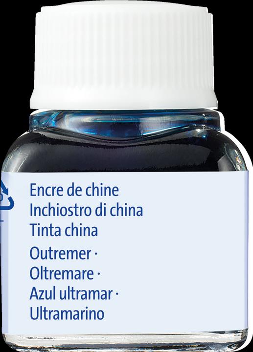 Image du produit Pelikan Encre de Chine A 523/10, 10 ml, Bleu de Prusse (Bleu)