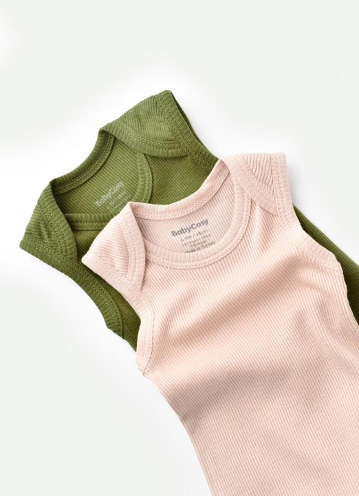 BabyCosy Body. ärmellos. 2 Pack