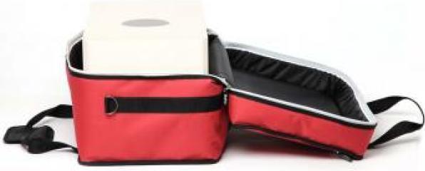 Actual product image Sela SE038 Cajon backpack bag red with seat pad (Cajon)