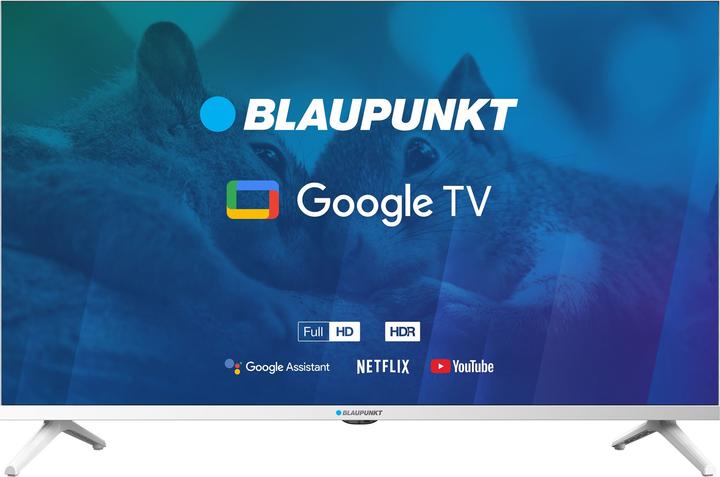 Immagine prodotto Blaupunkt TV 32 32FBG5010S Full HD DLED GoogleTV Dolby Digital Plus WiFi 2 4-5GHz BT bianco (32", LCD, Full HD)