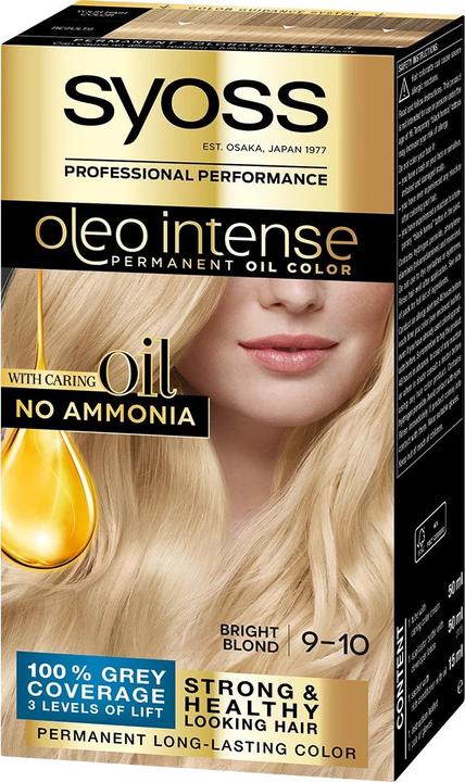 Image du produit Syoss OLIO INTENSE encre sin amoniaco #9.10-rubio luminoso 5 pz (9-10)