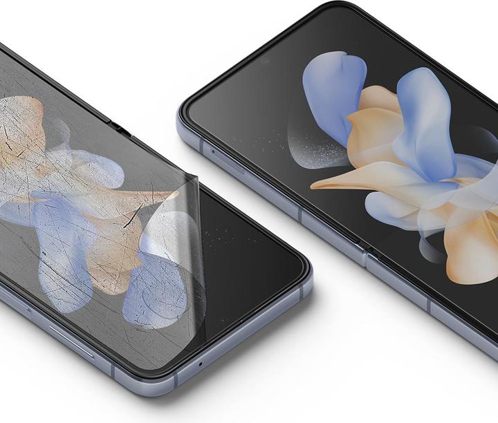 Produktbild Ringke Ringle Schutzfolie Folie 2 - Pack Galaxy Z Flip 4 (2 Stück, Samsung Galaxy Z Flip4)
