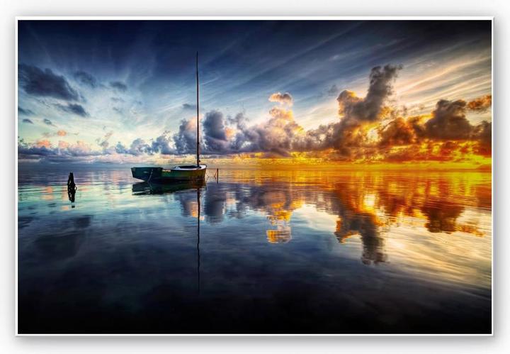 Produktbild Trenddeko Yugawa - Time for reflection (100 x 70 cm)