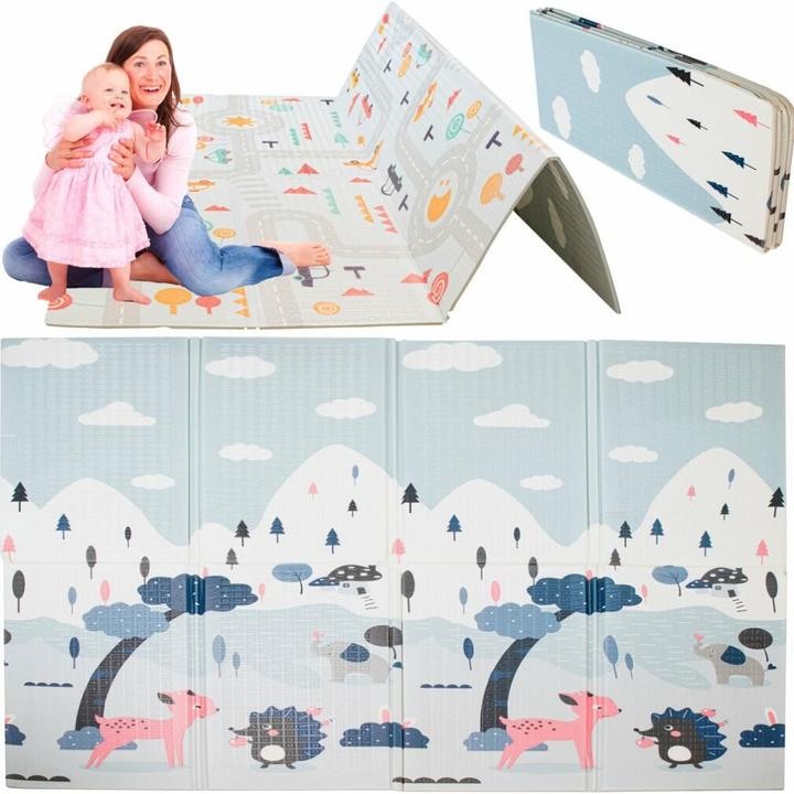 Produktbild Kik Lernmatte für Kinder Strasse/Wald 177x198x0,8cm
