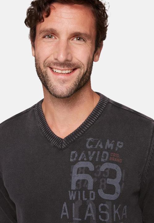 Produktbild Camp David Pullover Strickpullover V-Neck (L)
