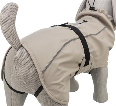Actual product image Trixie Be Nordic Regenjas Husum Zand - 30 Cm (XS, Dog coat)