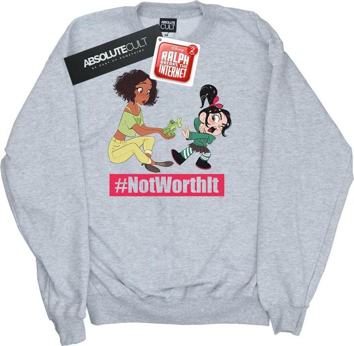 Disney Wreck It Ralph Tiana And Vanellope Sweatshirt (L)