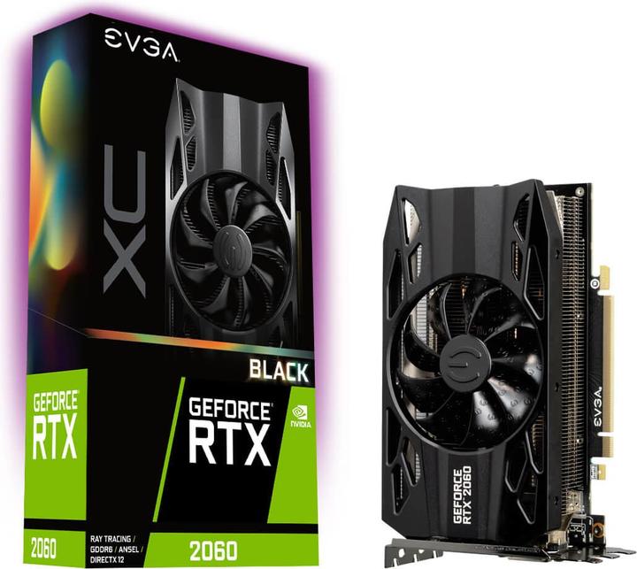 Actual product image EVGA GeForce RTX 2060 XC Black (6 GB)