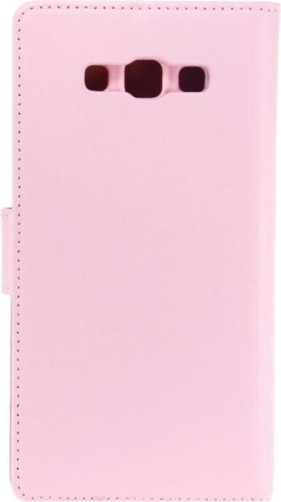 Actual product image OEM Slim Leather Book Case for Galaxy A7 - pink 4250710560882 (Samsung Galaxy A7)