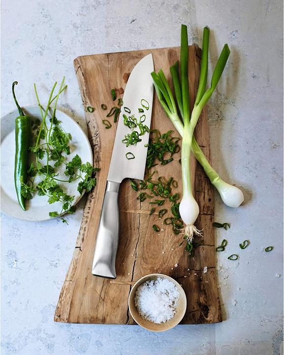 Actual product image WMF Santoku Knife 32cm Made in Germany Grand Gourmet Special Blade Steel PC (18 cm)