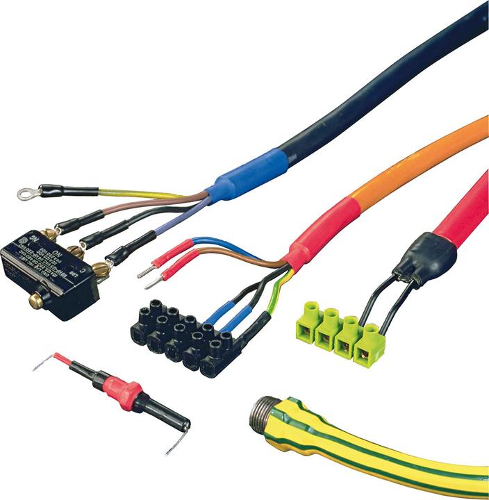 Actual product image 3M TE100045802. Colour of product: Black, Hose/pipe length: 100 cm, Diameter before shrinking: 1.5 mm (20 x)