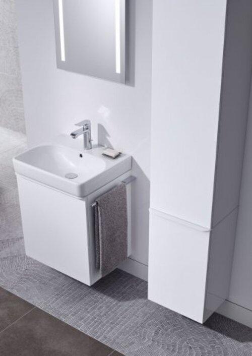 Produktbild Geberit Waschtisch Smyle Square 55 cm wei 500259011 (440 mm, 550 mm)
