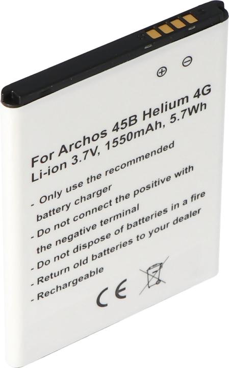 Produktbild AccuCell Akku Archos 50c Neon, AC1850A, 45 Helium 4G, 45b Helium 4g