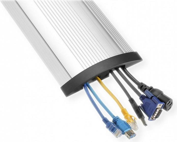 Produktbild Roline Kabel-Brücke, Aluminium, 1104 x 92 mm (Kabelbrücke, 110.40 cm)