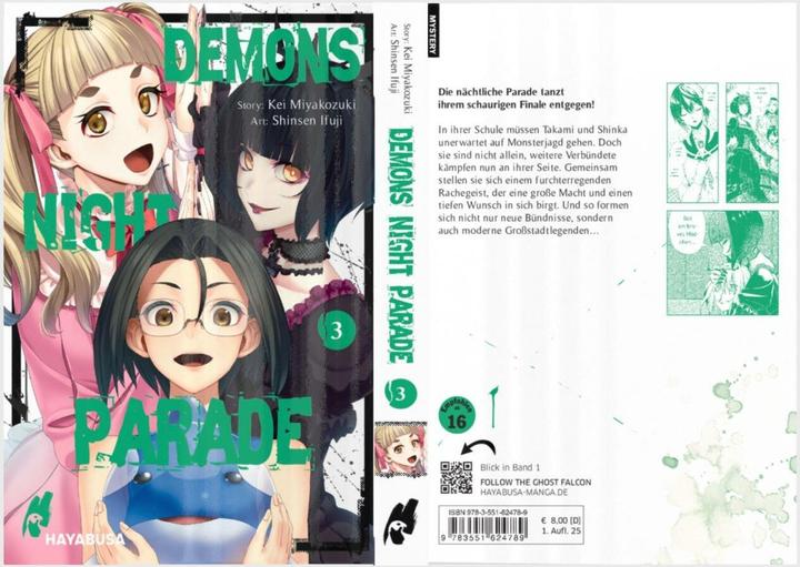 Actual product image Demons Night Parade 3 (Kei Miyakozuki, Shinsen Ifuji, German)
