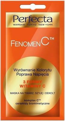 Perfecta - Phenomenon C mask for face. neck and décolleté color equalization & tension improvement (8 ml)