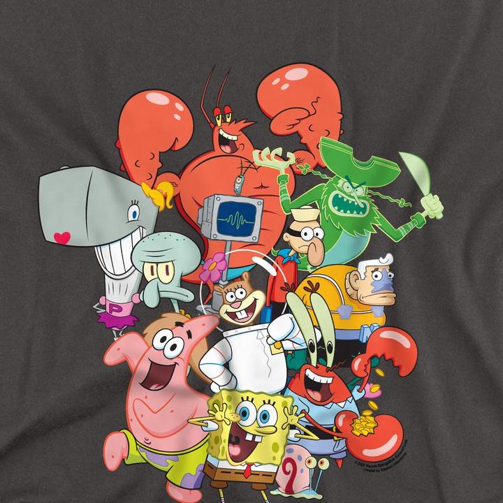 Produktbild Spongebob Squarepants The Whole Gang TShirt (L)